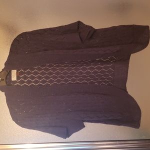 Crochet Blue Jacket 1X